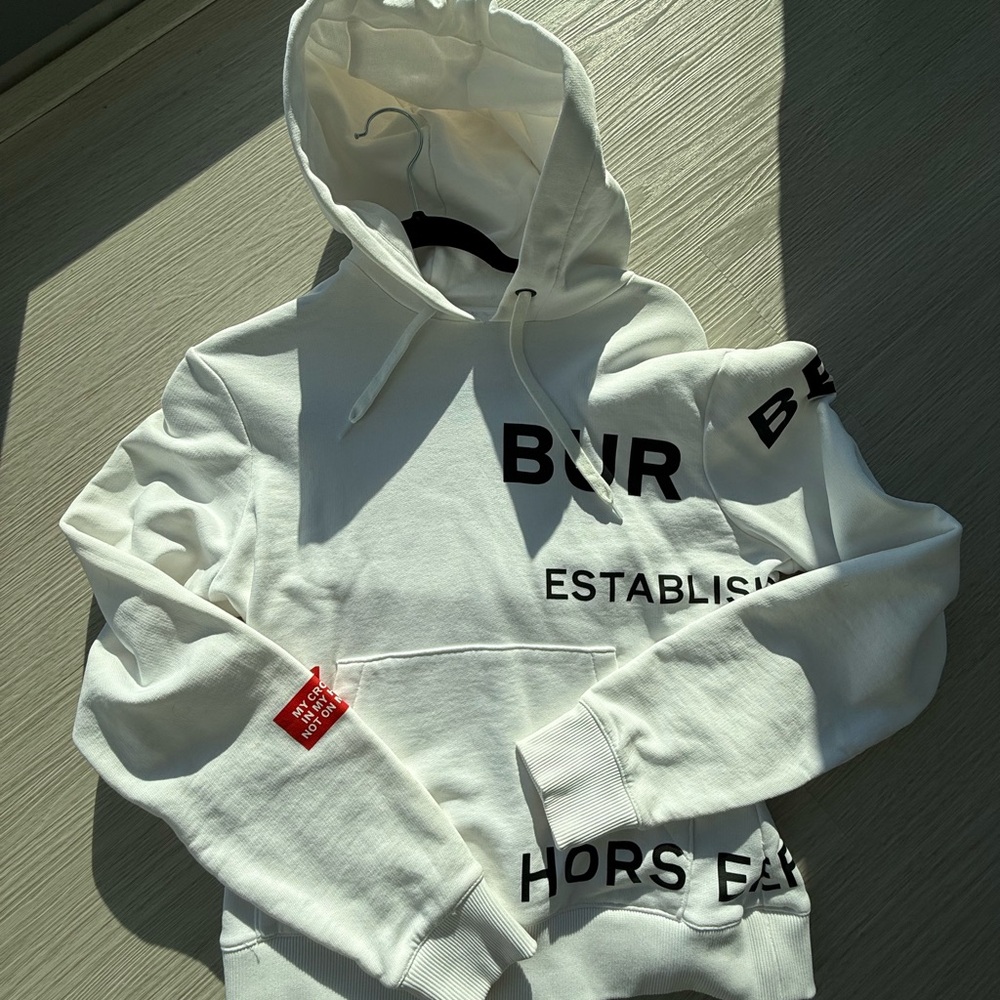 Burberry Hoodie - White